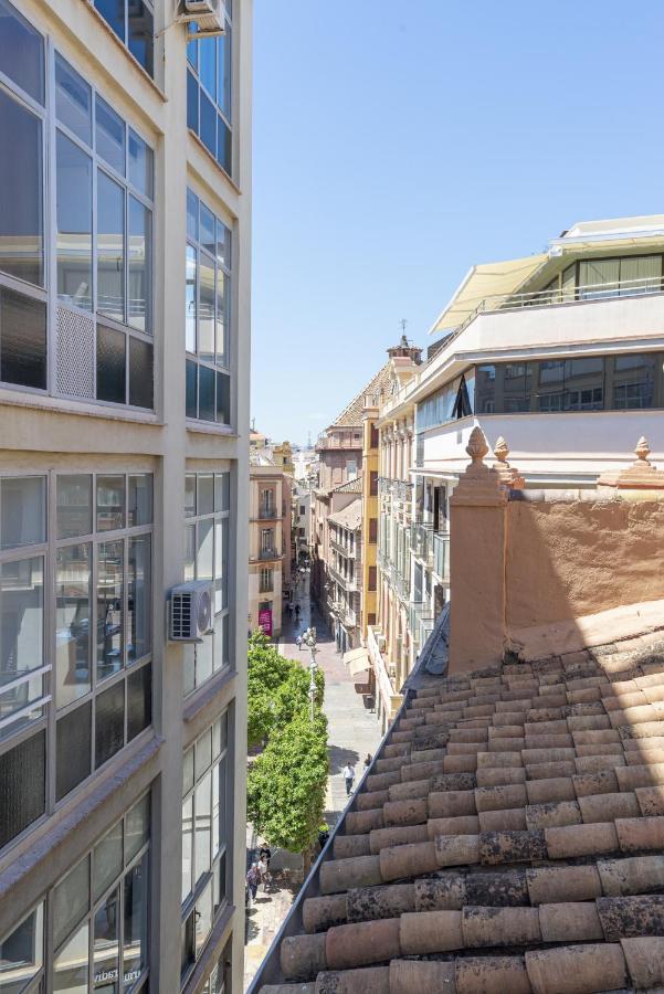 Urbe10 Terrace Constitucion 1 Bedroom Apartment Malaga Bagian luar foto